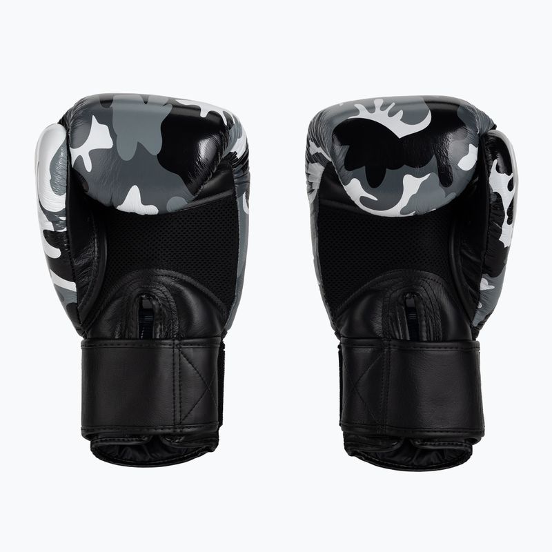 Рукавиці воксерські Top King Muay Thai Empower сірі TKBGEM-03A-GY 3