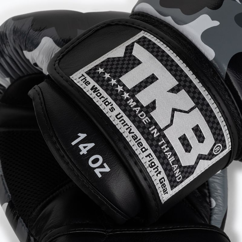 Рукавиці воксерські Top King Muay Thai Empower сірі TKBGEM-03A-GY 5