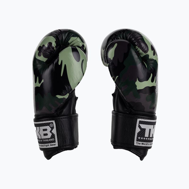 Рукавиці воксерські Top King Muay Thai Empower зелені TKBGEM-03A-GN 4