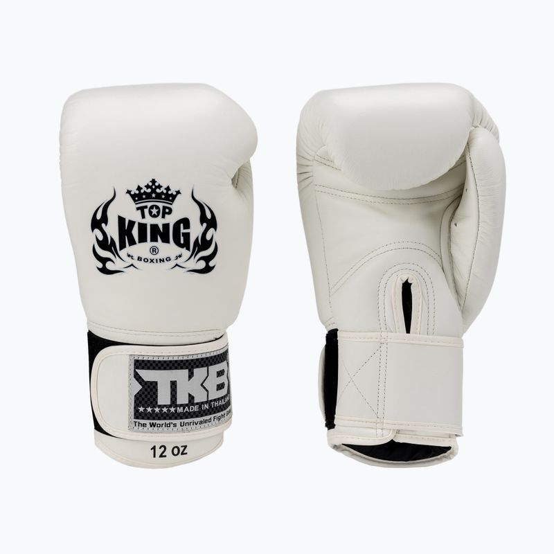 Рукавиці боксерські Top King Muay Thai Ultimate білі TKBGUV-WH