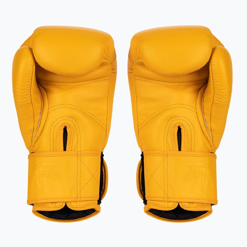 Рукавиці боксерські Top King Muay Thai Ultimate yellow 2