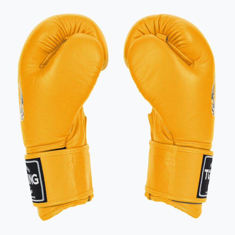 Рукавиці боксерські Top King Muay Thai Ultimate yellow 3