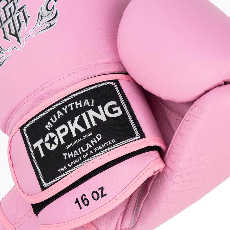 Рукавиці боксерські Top King Muay Thai Ultimate pink 4