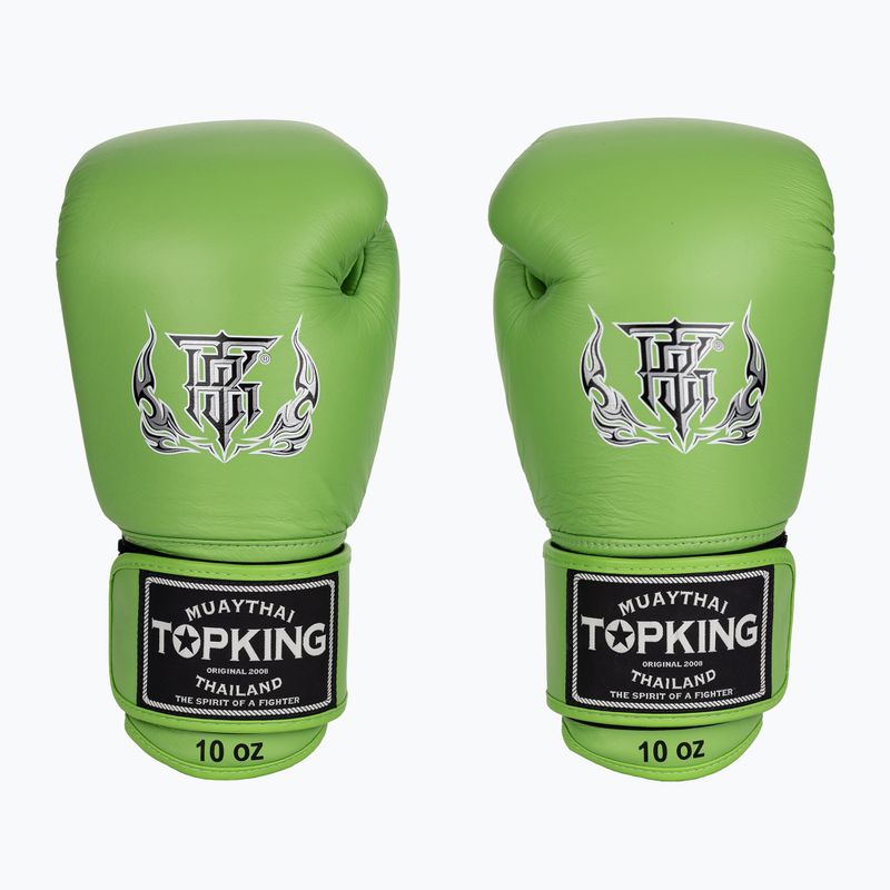 Рукавиці боксерські Top King Muay Thai Ultimate green