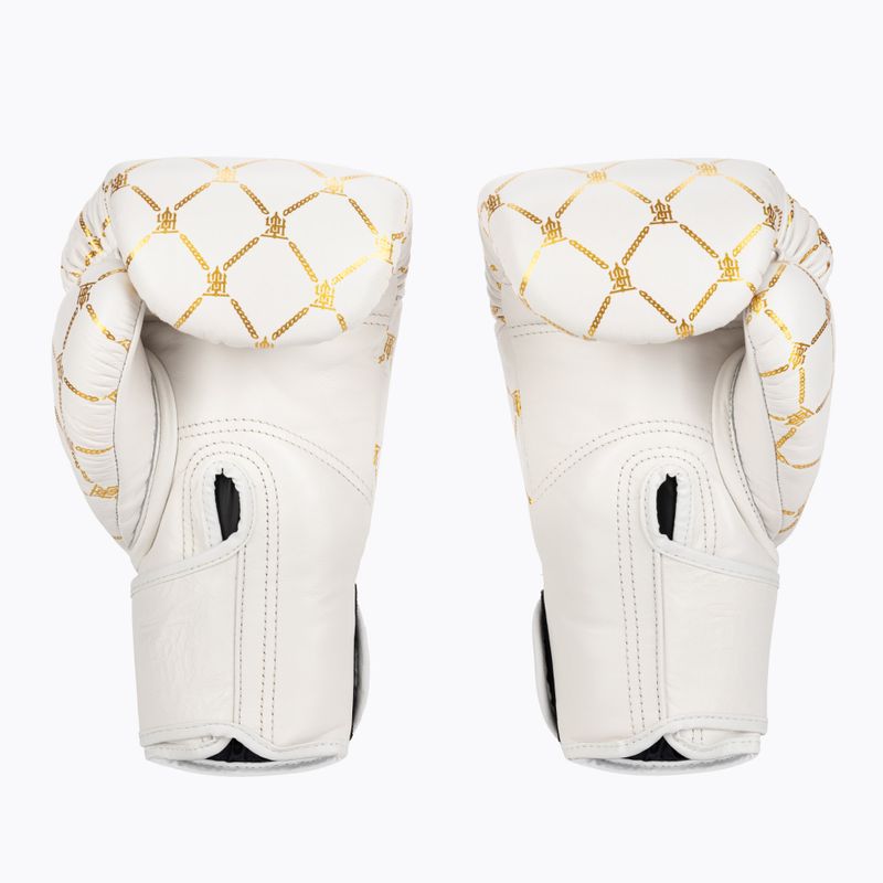 Рукавиці боксерські Top King Boxing Chain white/gold 2