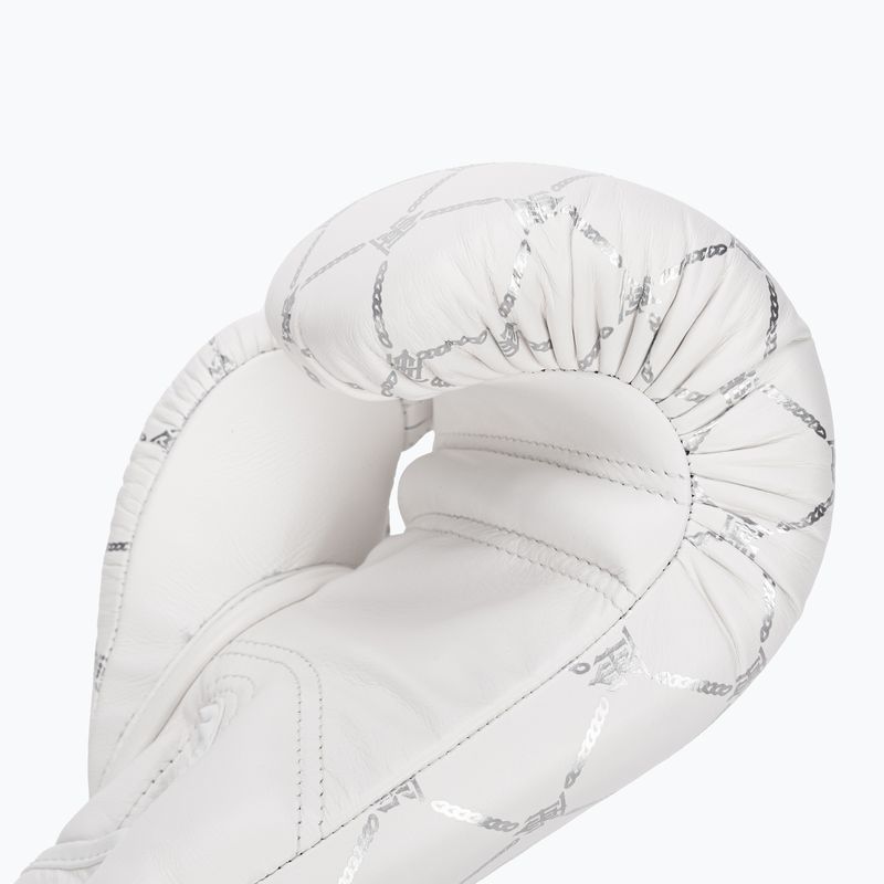 Рукавиці боксерські Top King Boxing Chain white/silver 6