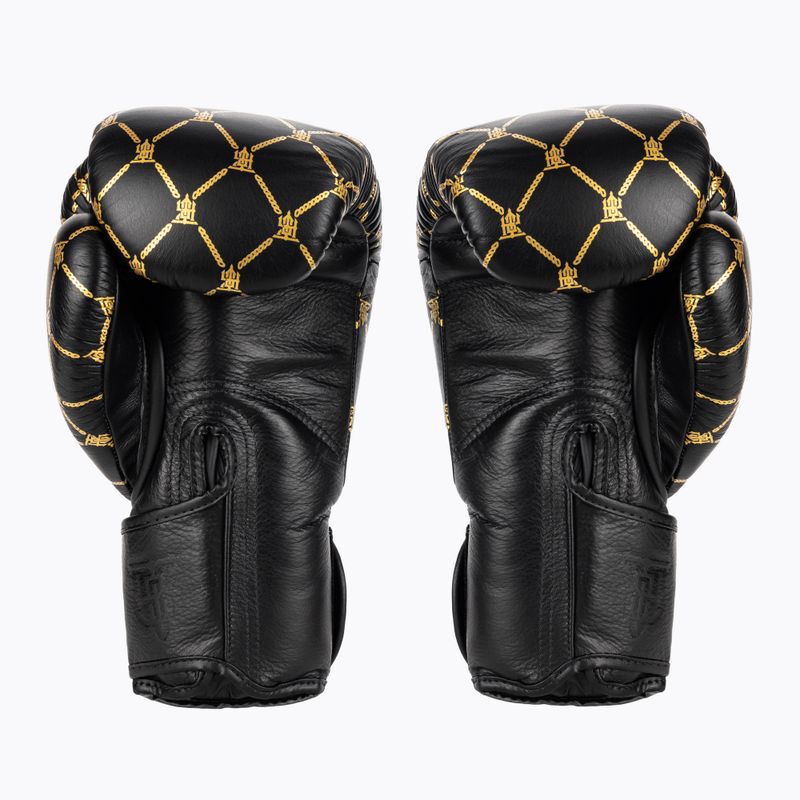 Рукавиці боксерські Top King Boxing Chain black/gold 2