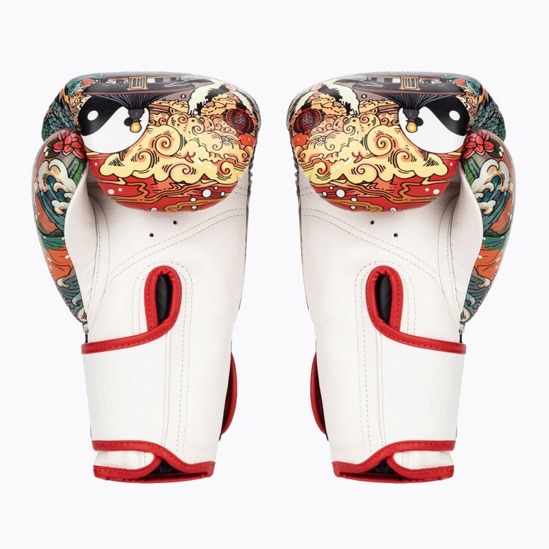 Рукавиці боксерські Top King Boxing Culture white/red TKBGCT-1C1 2