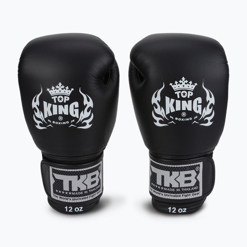 Рукавиці боксерські Top King Muay Thai Ultimate „Air” чорні TKBGAV