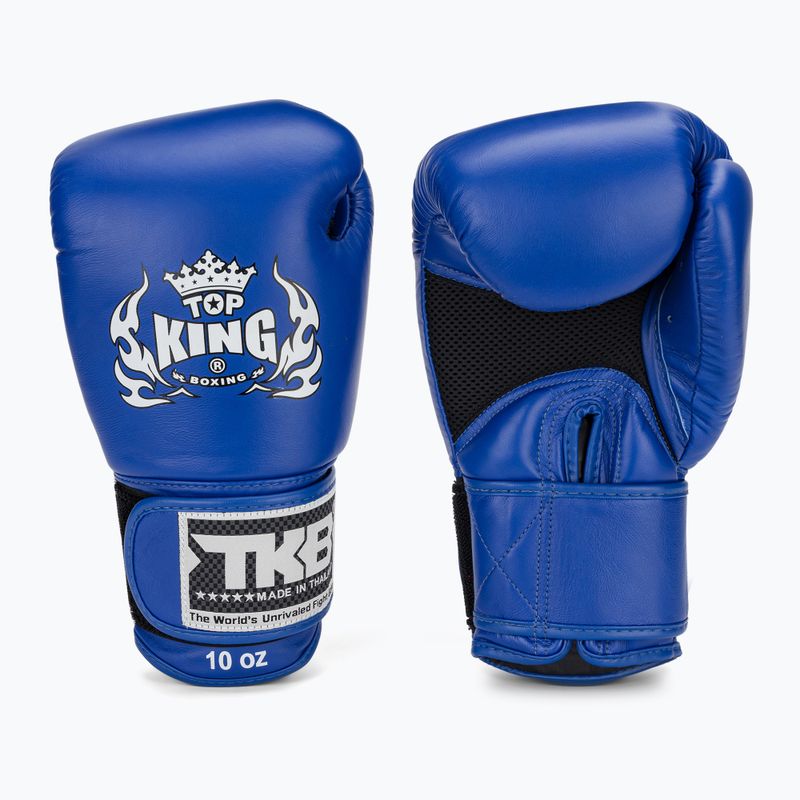 Рукавиці боксерські Top King Muay Thai Ultimate Air blue 2
