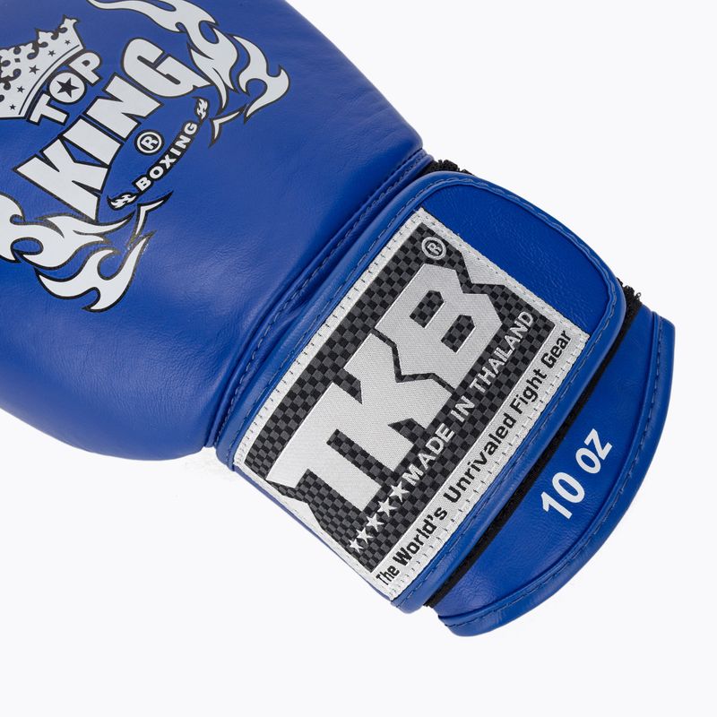 Рукавиці боксерські Top King Muay Thai Ultimate Air blue 6