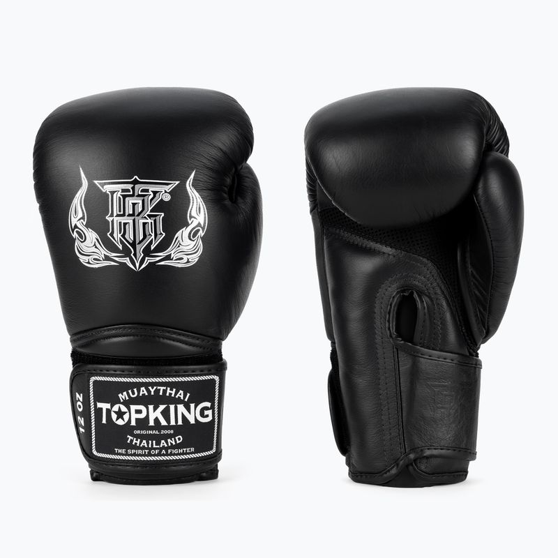 Рукавиці боксерські Top King Muay Thai Super Air black 3