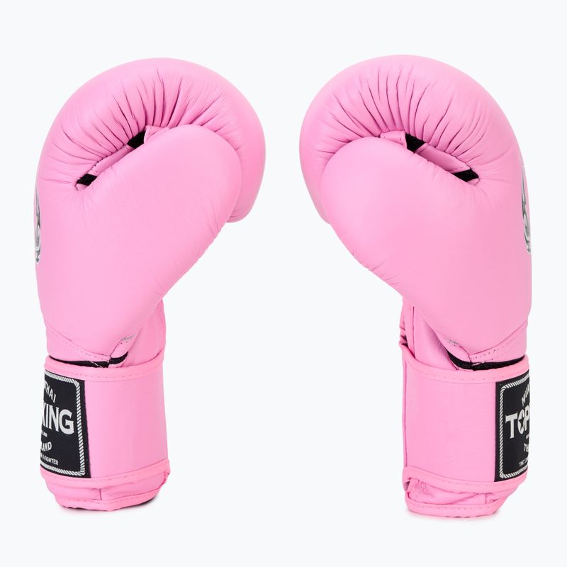 Рукавиці боксерські Top King Muay Thai Super Air рожеві TKBGSA-PK 4