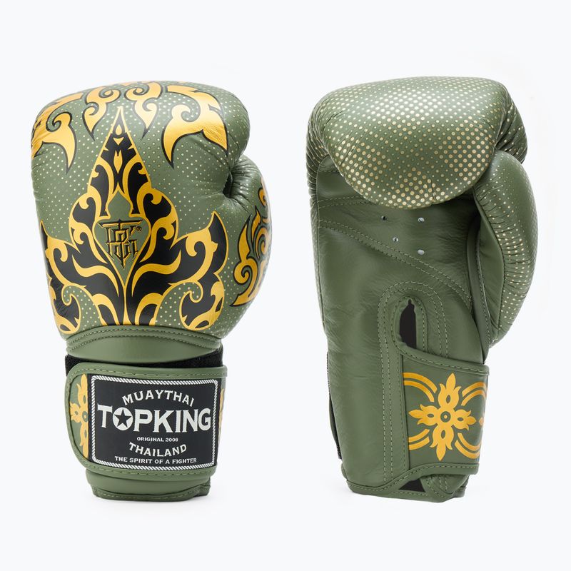 Рукавиці боксерські Top King Boxing Kanok khaki