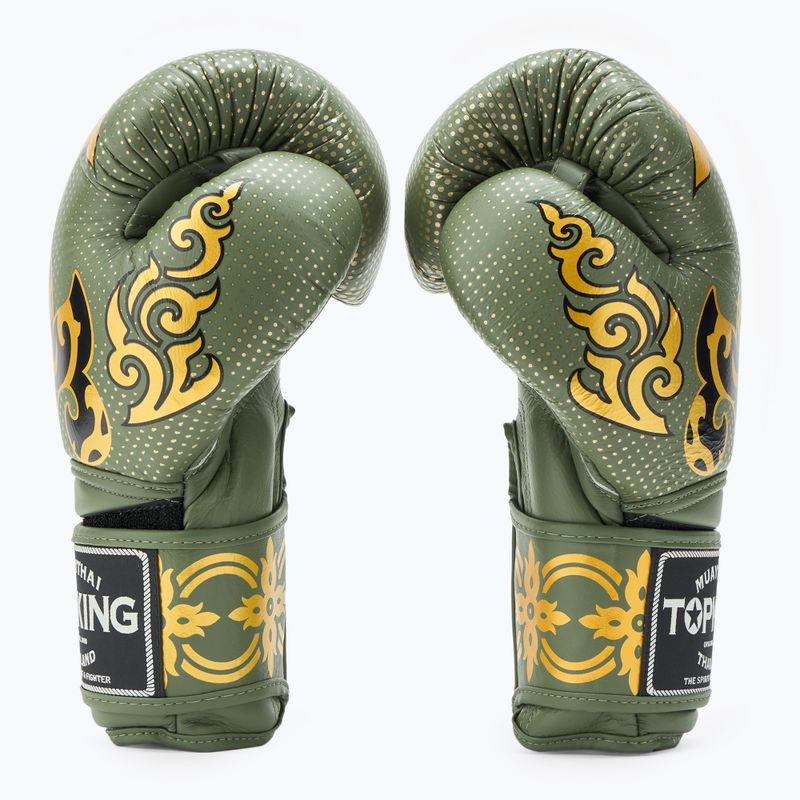 Рукавиці боксерські Top King Boxing Kanok khaki 4