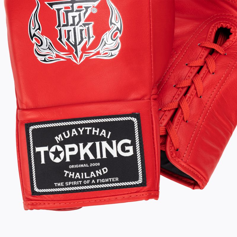 Рукавиці боксерські Top King Boxing Competition red 4