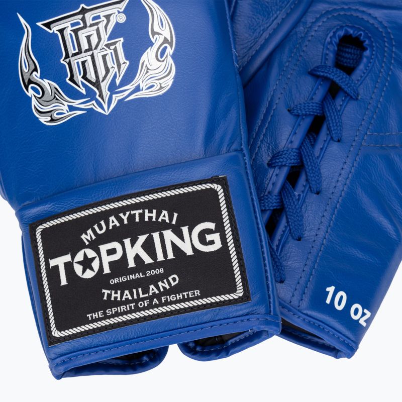 Рукавиці боксерські Top King Boxing Competition blue 4