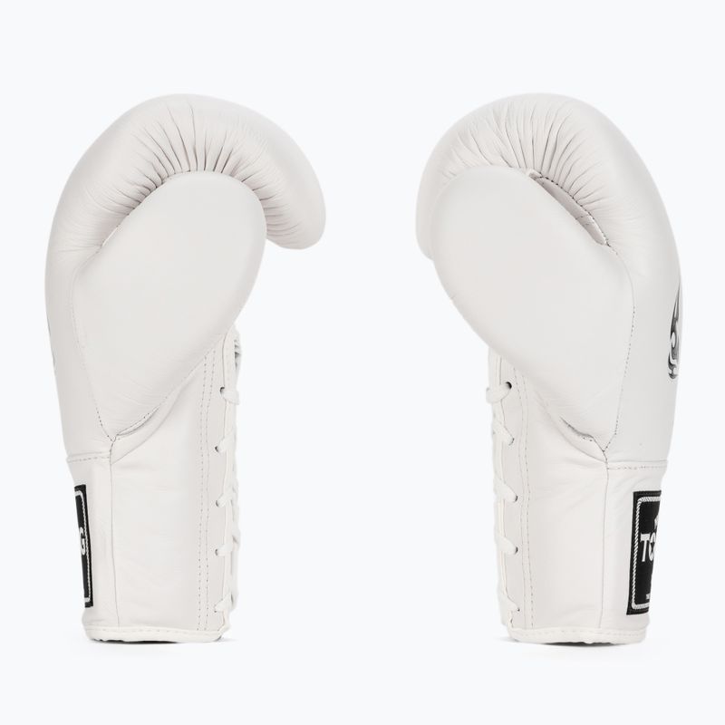 Боксерські рукавички Top King Muay Thai Pro білі 3