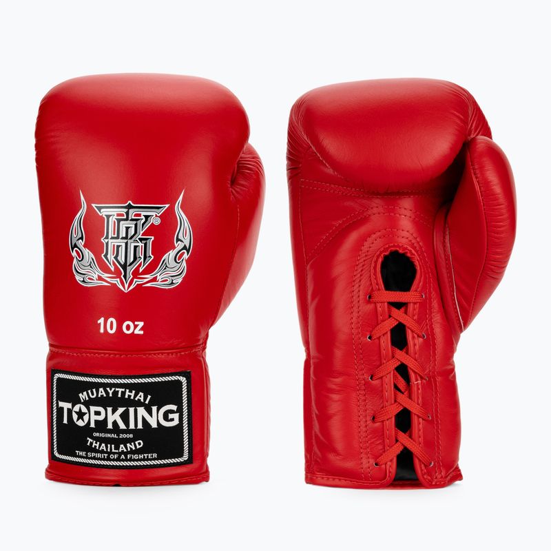Боксерські рукавички Top King Muay Thai Pro червоні