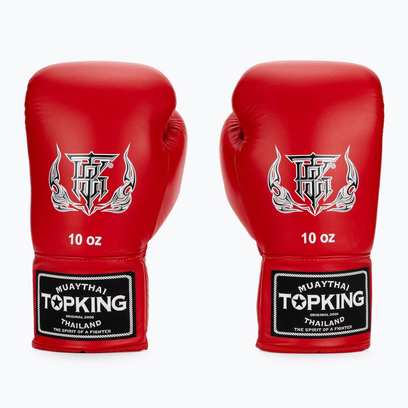 Боксерські рукавички Top King Muay Thai Pro червоні