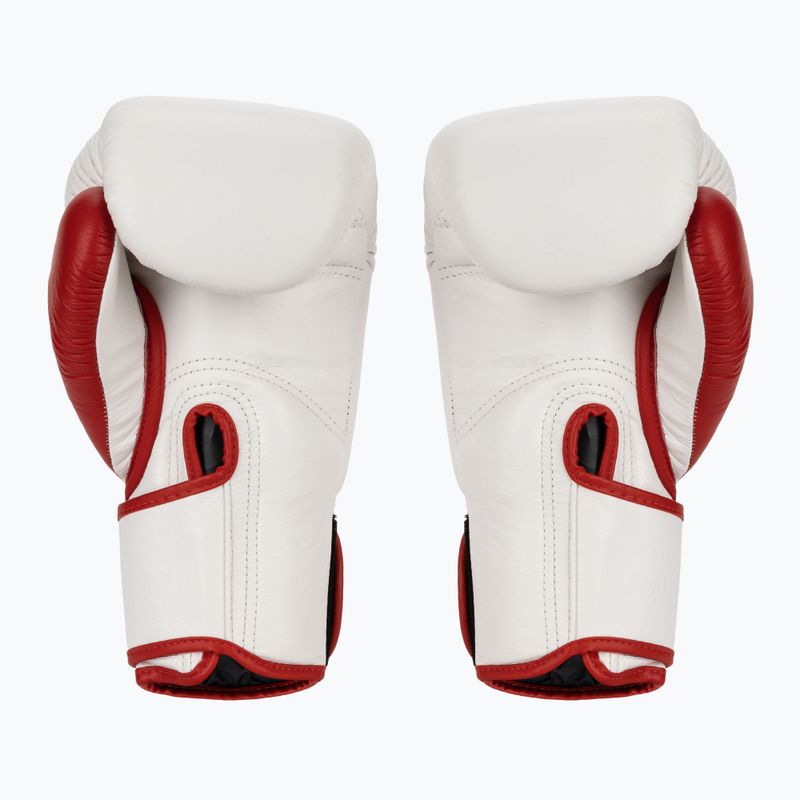 Рукавиці боксерські Top King Boxing Reborn white/red 2