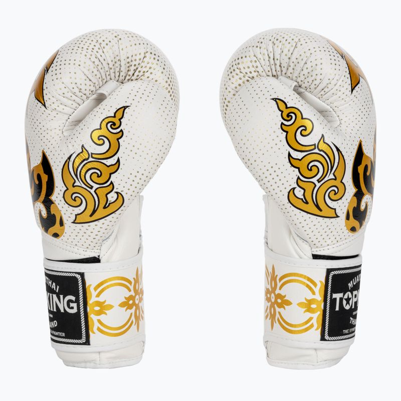 Рукавиці боксерські Top King Boxing Kanok white 3