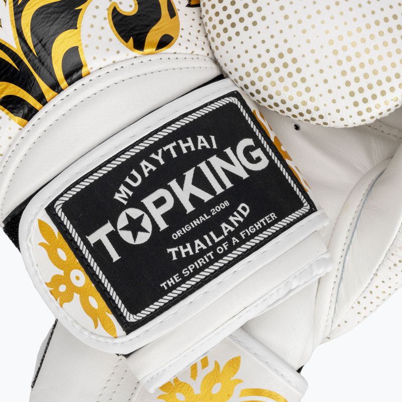 Рукавиці боксерські Top King Boxing Kanok white 4