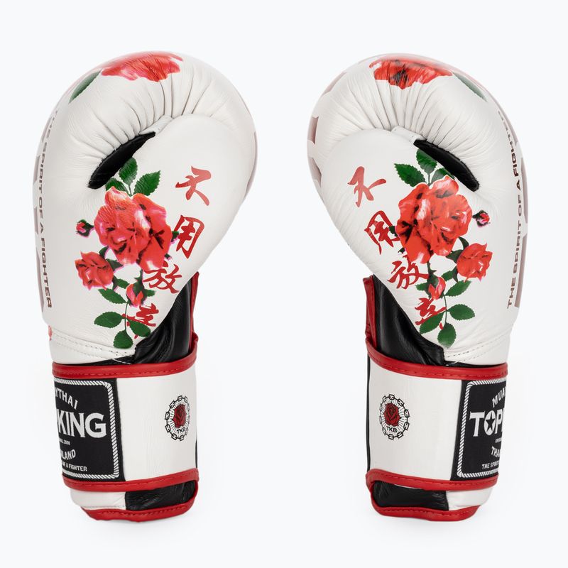 Рукавиці боксерські Top King Boxing Rose white 3