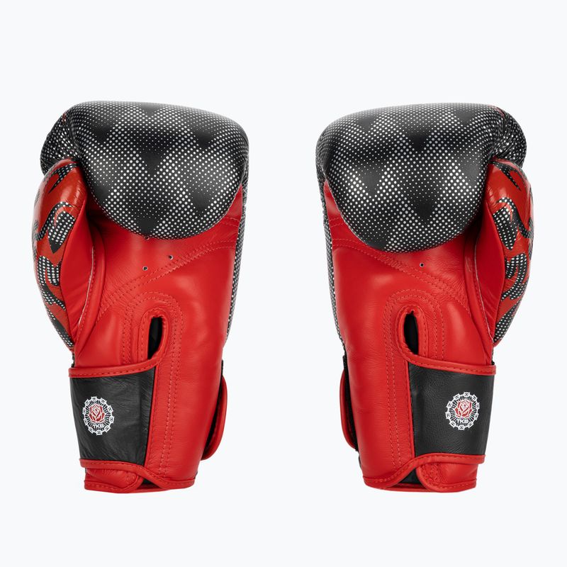 Рукавиці боксерські Top King Boxing Dragon red/black 2