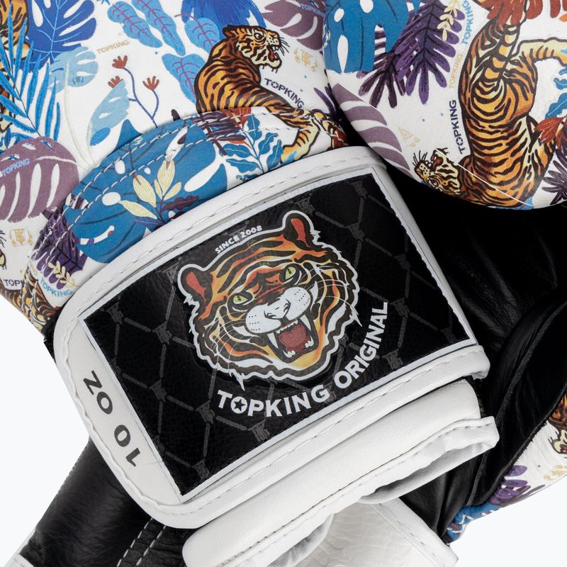 Рукавиці боксерські Top King Boxing Wild Tiger black/white 4