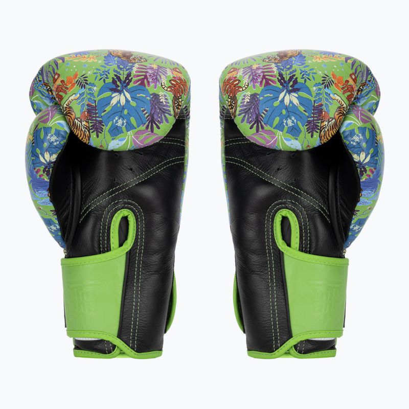 Рукавиці боксерські Top King Boxing Wild Tiger black/green 2