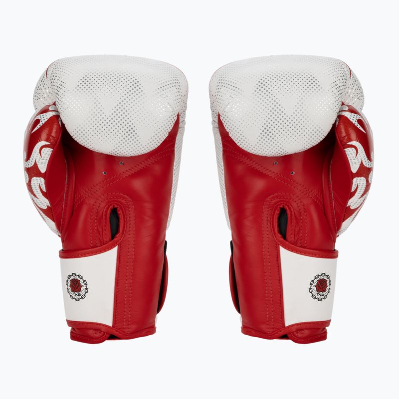 Рукавиці боксерські Top King Boxing Dragon red/white 2