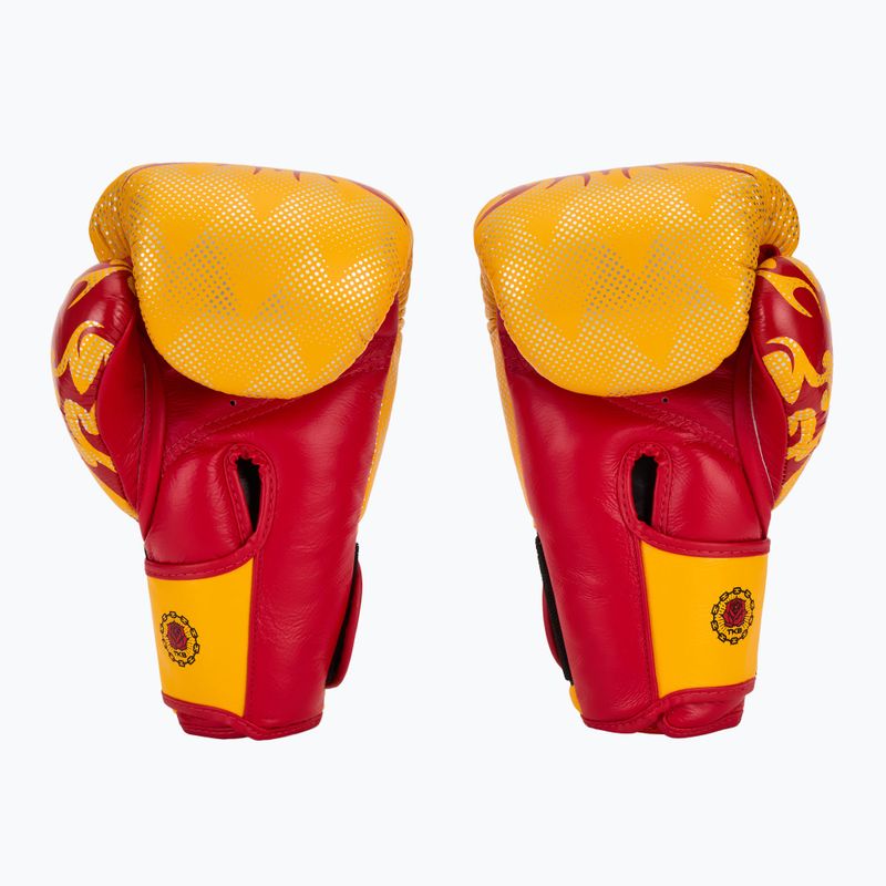 Рукавиці боксерські Top King Boxing Dragon yellow 3