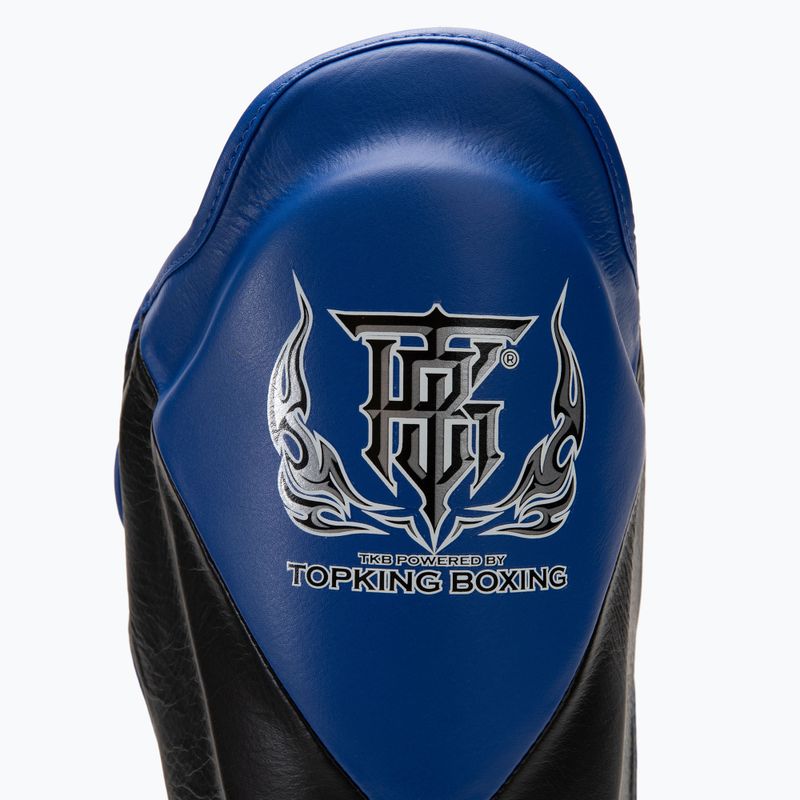 Захист для гомілок та стоп Top King Shin Guards Blend black/blue 3