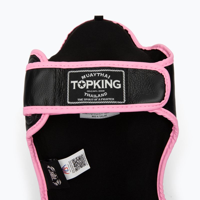 Захист для гомілок та стоп Top King Shin Guards Blend black/pink 4