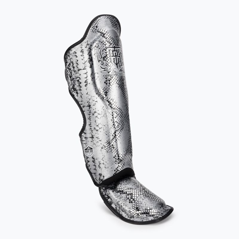 Захисні наколінники Top King Super Star чорні/сріблясті