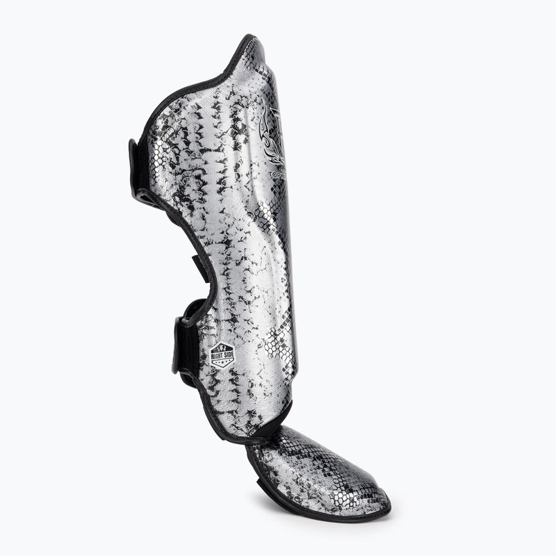 Захисні наколінники Top King Super Star чорні/сріблясті 2