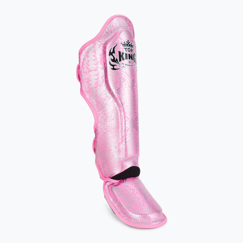 Протектори гомілок Top King Super Star сріблясті TKSGSS