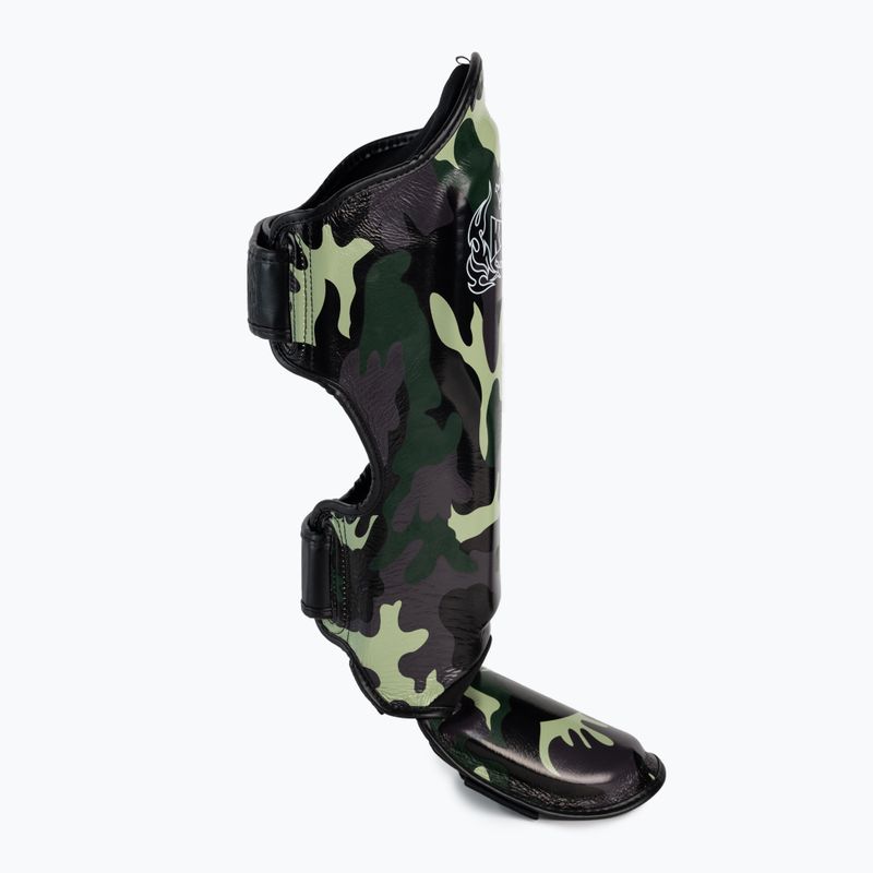 Протектори гомілок і стоп Top King Empower Camouflage зелені TKSGEM-03-GN-L 3