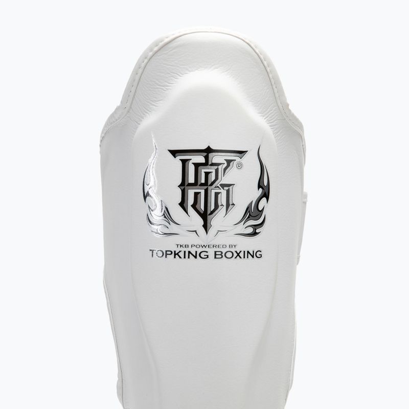 Захист для гомілок та стоп Top King Pro Semi Leather white 3