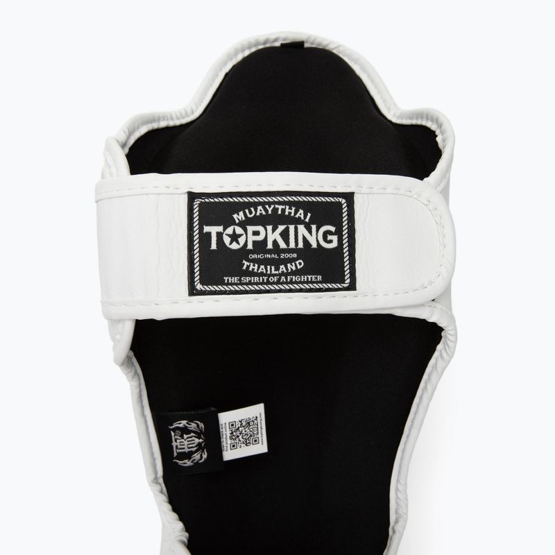 Захист для гомілок та стоп Top King Pro Semi Leather white 4