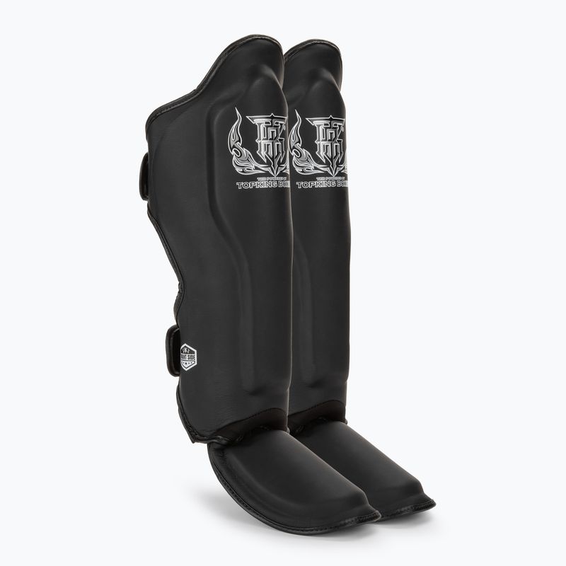 Захист для гомілок та стоп Top King Pro Semi Leather black