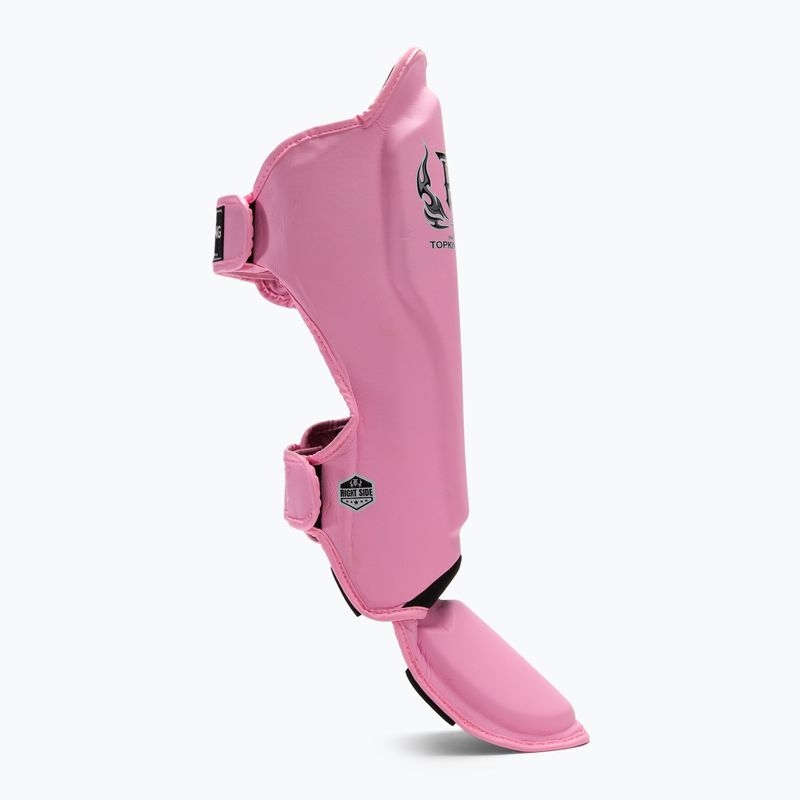 Захист для гомілок та стоп Top King Pro Semi Leather pink 2