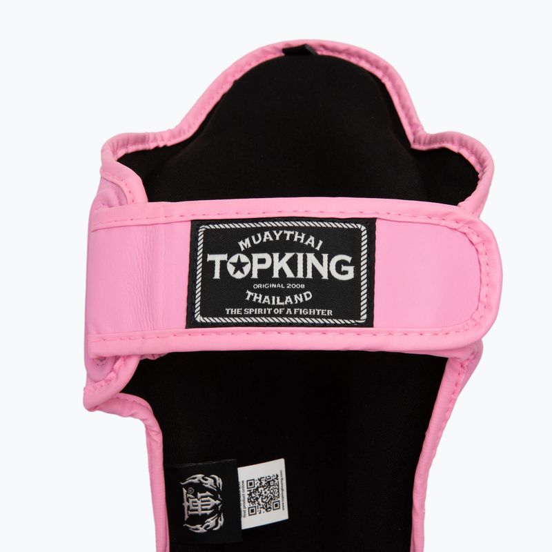 Захист для гомілок та стоп Top King Pro Semi Leather pink 4