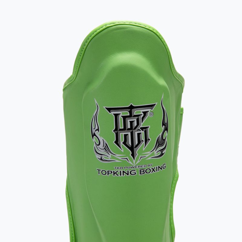 Захист для гомілок та стоп Top King Pro Semi Leather green 3