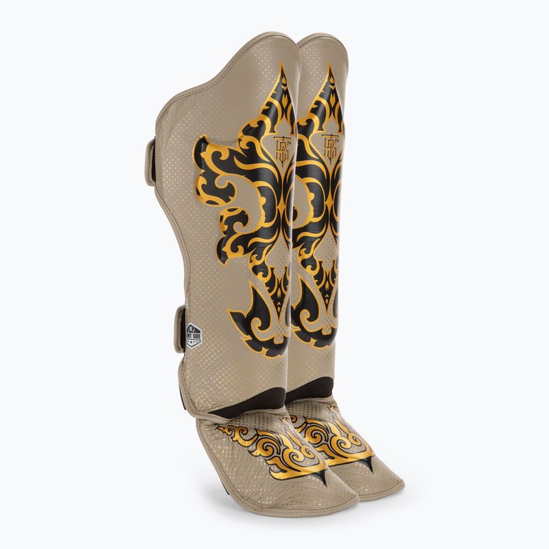 Захист для гомілок та стоп Top King Kanok beige