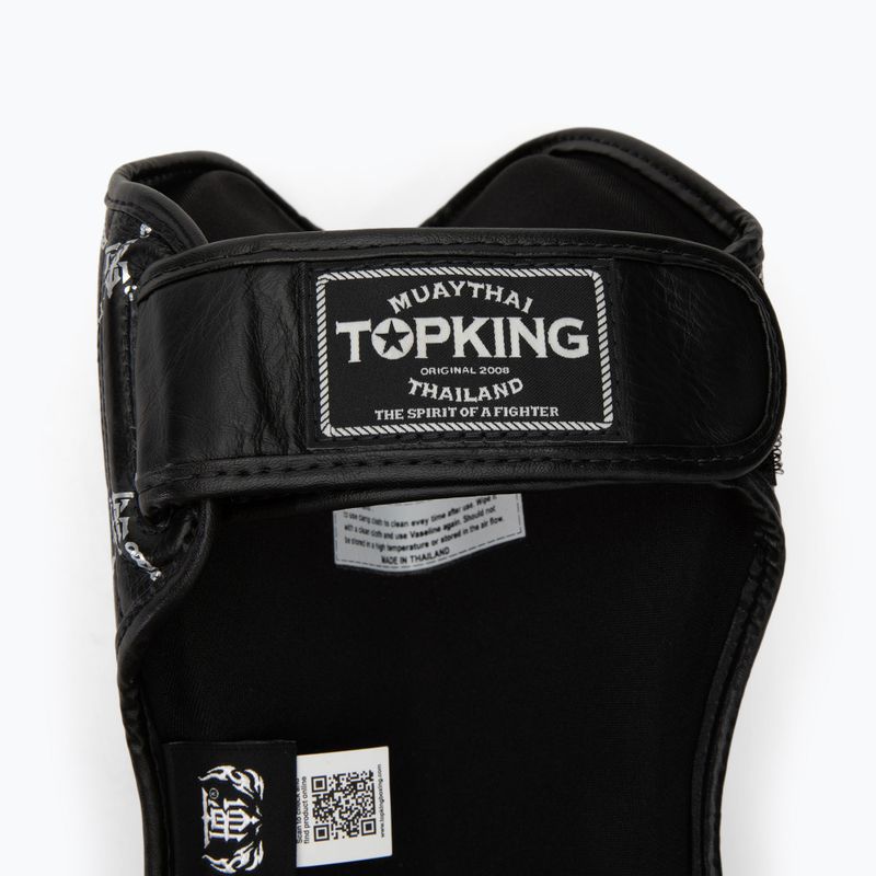 Захист для гомілок та стоп Top King Chain black/silver 4