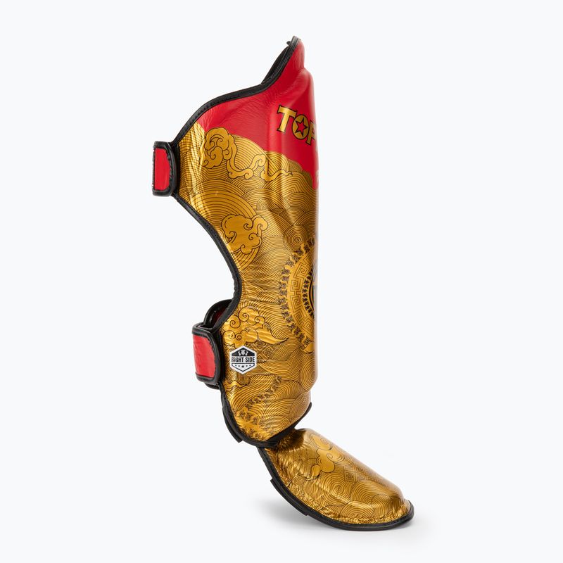 Захист для гомілок та стоп Top King Happiness Chinese red 2