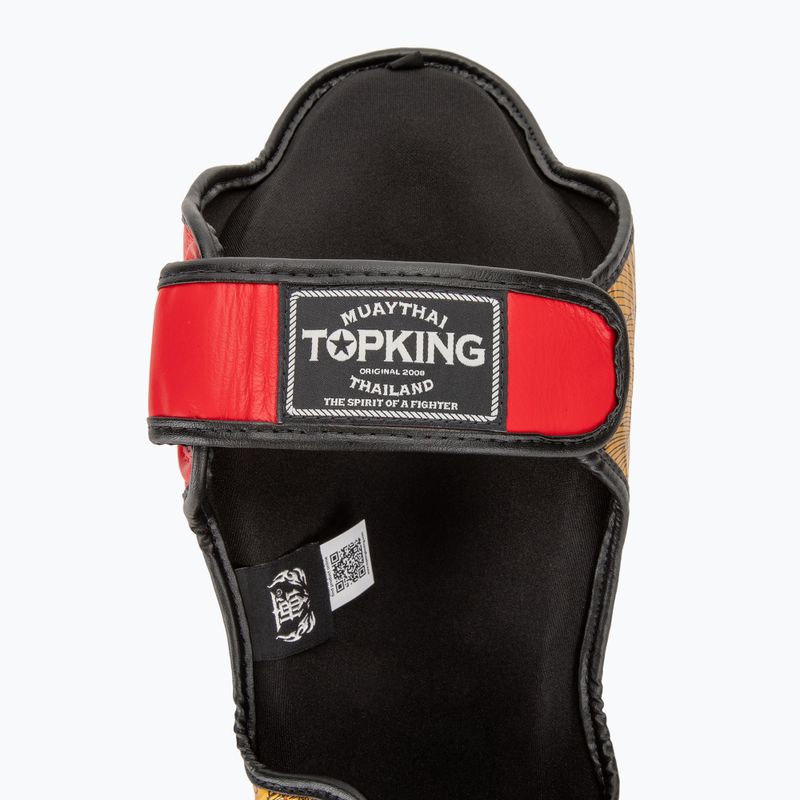 Захист для гомілок та стоп Top King Happiness Chinese red 6