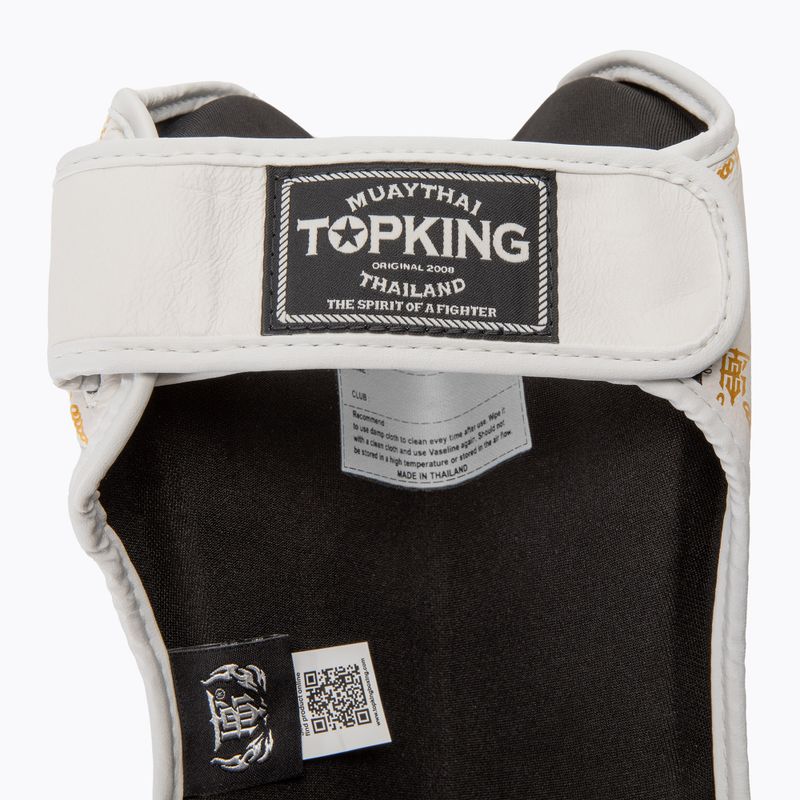 Захист для гомілок та стоп Top King Chain white/gold 6